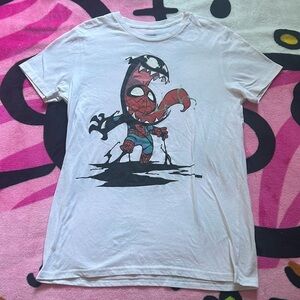 Men’s Marvel T Shirt Spider-Man & Venom